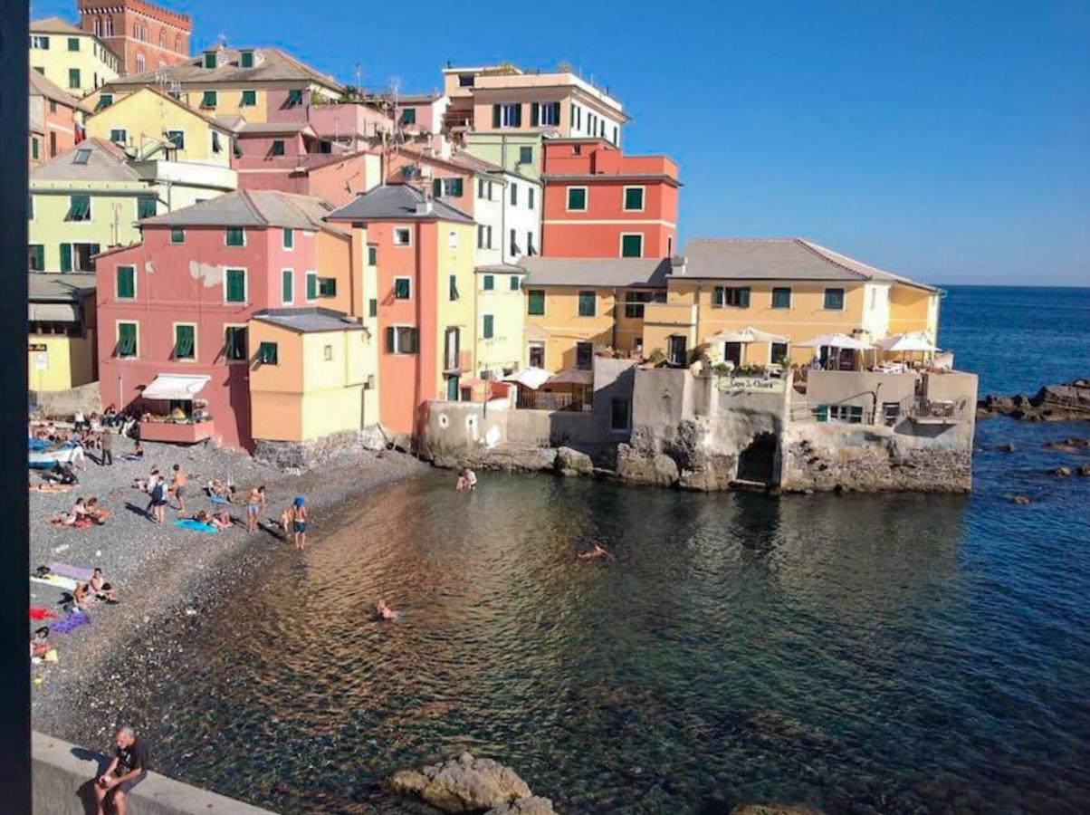 Casa Sulla Spiaggia Di Boccadasse Génova Exterior foto